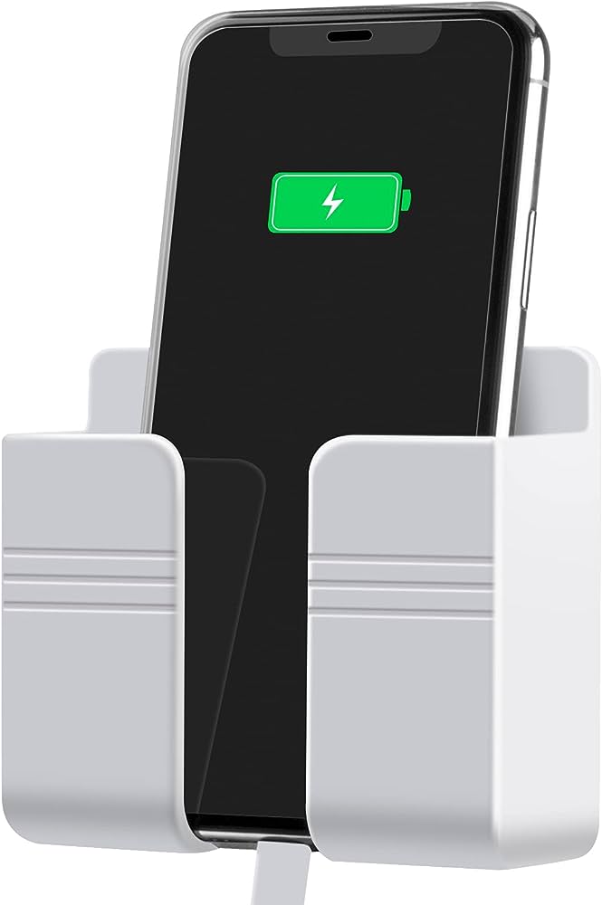 img img img img Wall Mounted Universal Mobile Phone Holder for Charging, Secure and Stylish, Multiple Colors...