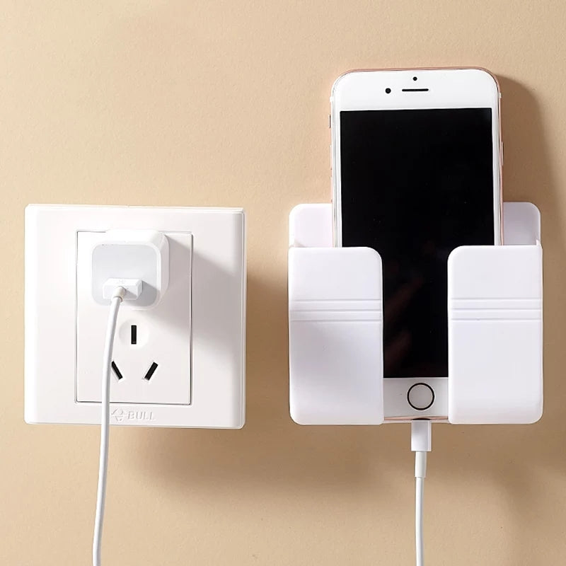 img img img img Wall Mounted Universal Mobile Phone Holder for Charging, Secure and Stylish, Multiple Colors...