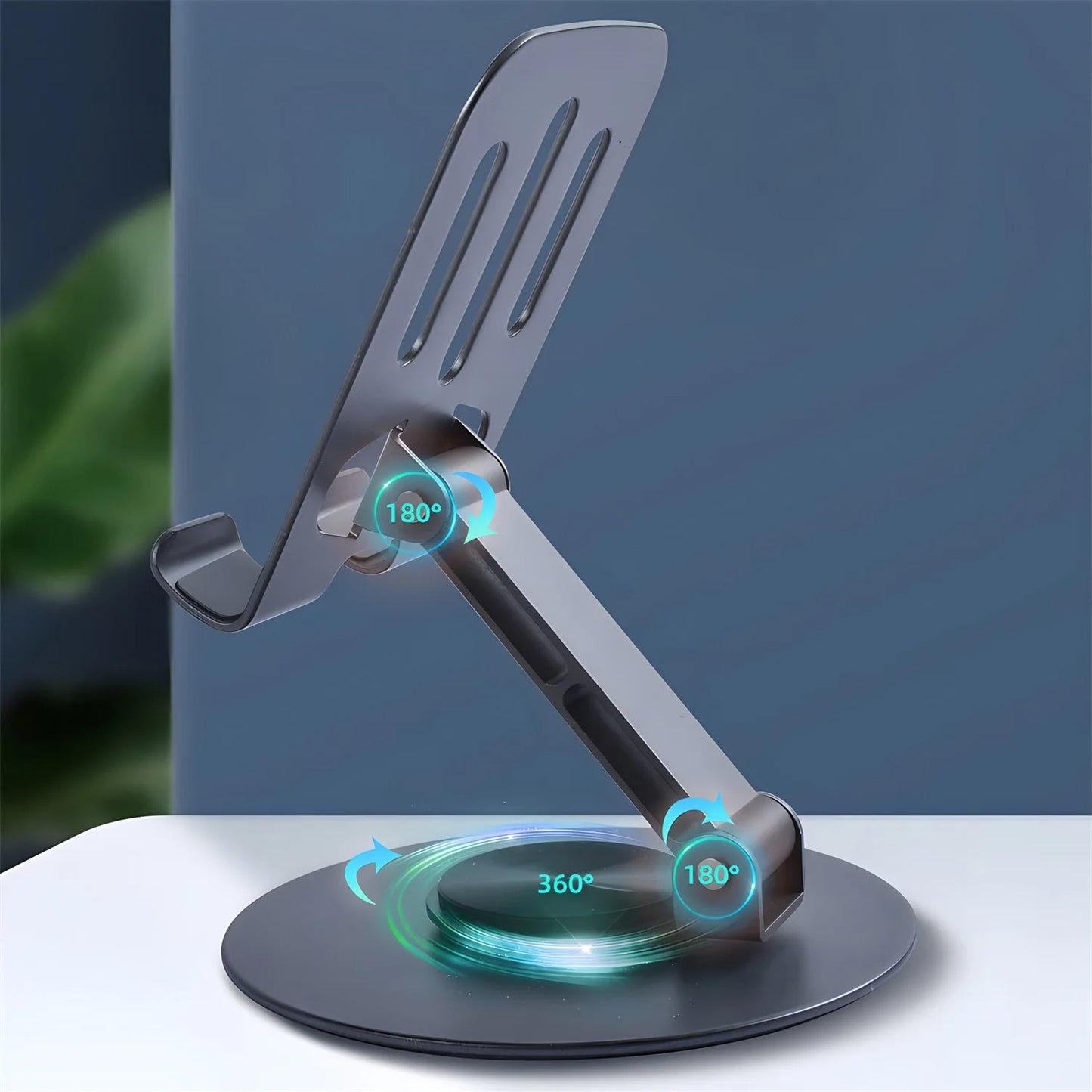 Foldable Adjustable Universal Mobile Stand for Phones and Tablets, Flexible Holder with Adjustable Height, Anti-Slip, Anti-Scratch Design, Compact and Portable for Study and Office Use