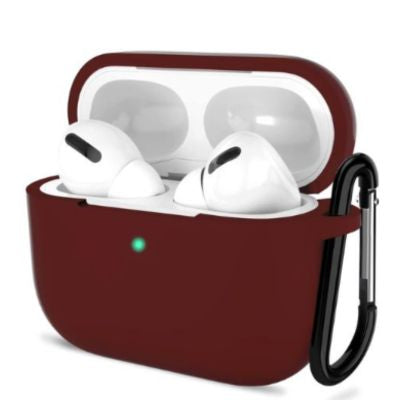 High Quality AirPods Case With Clip Airbuds Airdots Soft Silicon Cover For Airpod Pro & Airpod Pro 2 - (Only Case) (Mix Random Color)